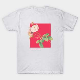 Motivational quotes: vintage floral design T-Shirt